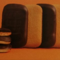 Dark chocolate Jaffa cakes