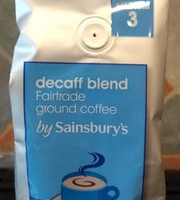 Decaff blend Fairtrade ground coffee