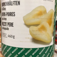 Demi-Poires au sirop