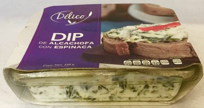 Dip from Artichoke with Spinach Dip de alcachofa con espinaca
