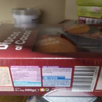 Discos al cacao