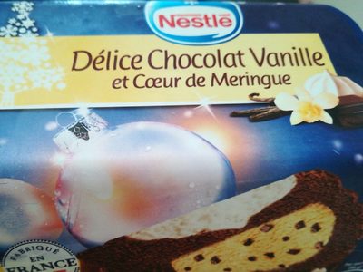 Délice Chocolat Vanilla meringue Délice chocolat vanille meringue