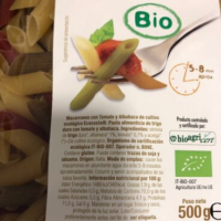 Ecocesta Macarrones Con Tomato and Basil Ecológi