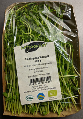 Ekologisk ärtskott Ekologisk ärtskott