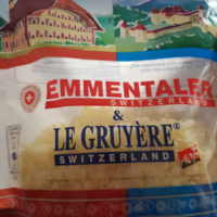 Emmentaler & Gruyère râpés
