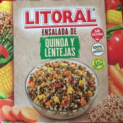 Salad from Quinoa and Lentejas Ensalada de Quinoa y Lentejas