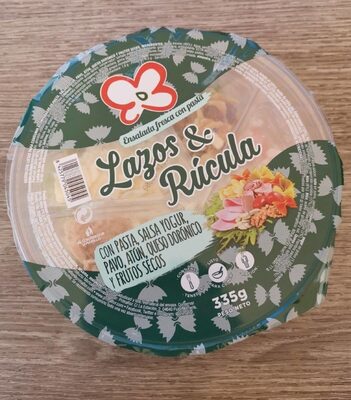 Salad Pasta and rucula Ensalada pasta y rucula