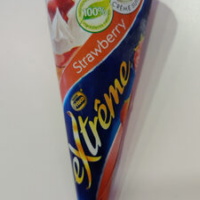 Extreme Cornet fraise