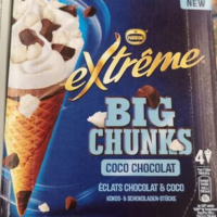 Extreme big chunks Coco chocolat