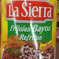 FRIJOLES BAYOS REFRITOS