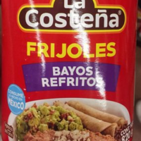 FRIJOLES BAYOS REFRITOS