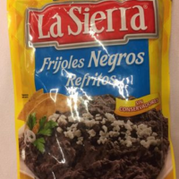 FRIJOLES NEGROS REFRITOS