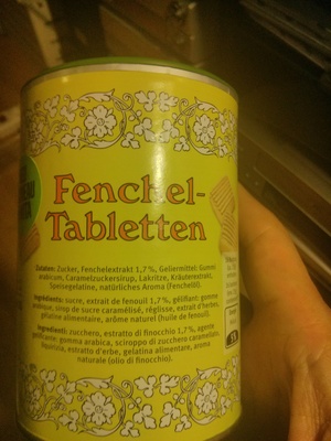 Fenchel Tabletten Fenchel Tabletten