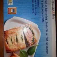 Feuilletés de filet de saumon