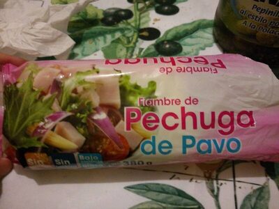 Fiambre from Pechuga from Pavo Fiambre de pechuga de pavo