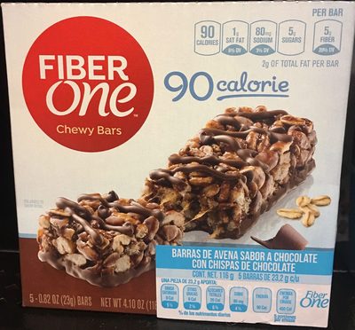 Fiber One 90 Calorie Bar, Chocolate Fiber One 90 Calorie Bar