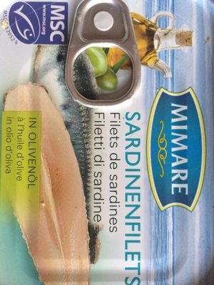 Filet from Sardine Filet de sardine