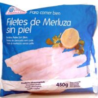 Filete de merluza sin piel