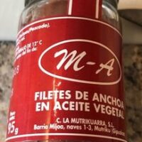 Filets d'Anchois à l'Huile Végétale