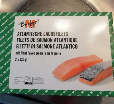 Filets from Atlantic Salmon Filets de saumon atlantique