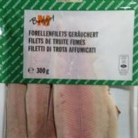 Filets de truite fumés