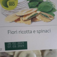 Fiori ricotta e spinaci