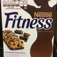 Fitness breakfast cereal bars