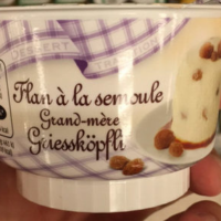 Flan à la Semoule Grand-Mère