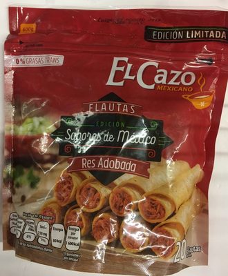 Flautas from Res adobada Flautas de res adobada
