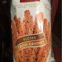 Flûtes Sésame Pavot 2x125g
