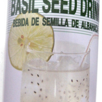 Foco basil seed drink