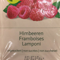 Framboises non sucrées