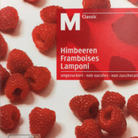 Framboises non sucrées