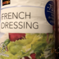 French Dressing -75% de mg