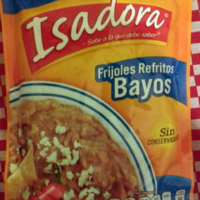 Frijoles refritos Bayos Isadora