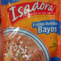 Frijoles refritos bayos