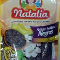 Frijoles refritos negros