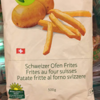 Frites au four suisses