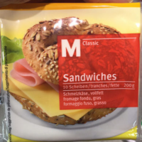 Fromage fondu Sandwich