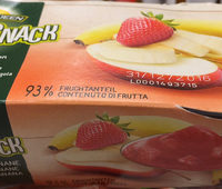 Fruit Snack Pomme Fraise Banane