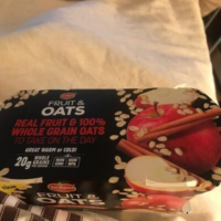 Fruit & oats apple cinnamon