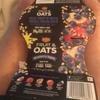 Fruit& oats blueberry apple