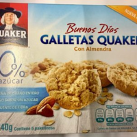 GALLETAS QUAKER CON ALMENDRA