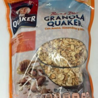 GRANOLA CON MIEL Y ALMENDRAS