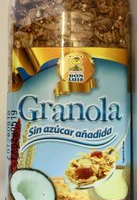 GRANOLA SIN AZUCAR