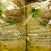 Galette de riz et maïs