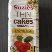 Galettes minces de riz soufflé