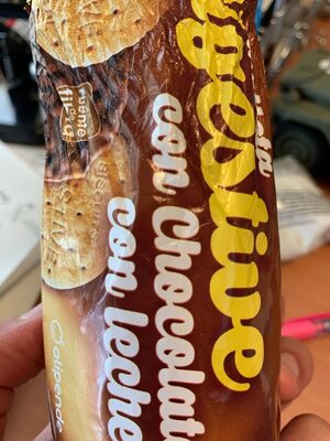 Galleta digestive with Chocolate with Leche Galleta digestive con chocolate con leche