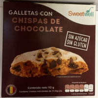 Galletas con chispas de chocolate Sweetwell