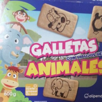 Galletas con dibujos de animales